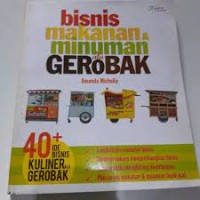Bisnis Makanan Dan Minuman Ala Gerobak